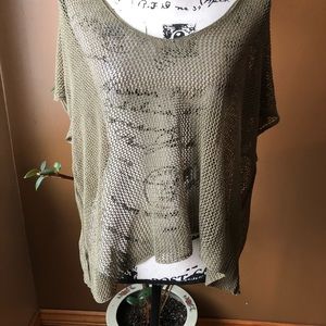 FISH NET BAR III M/L CROP TOP